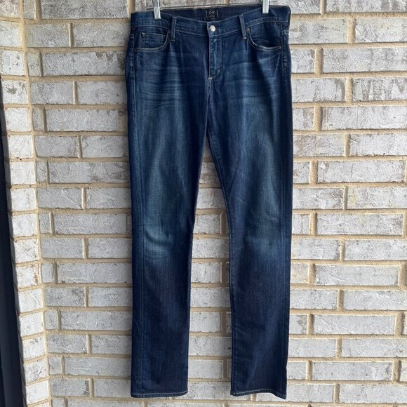 Citizens of Humanity Ava Low Rise Straight Leg Denim Jeans Women's Size 31 - Picture 1 of 10